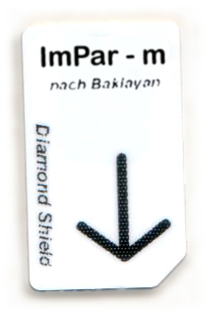 ImPar - m Chipcard nach Baklayan für Diamond Shield Zapper