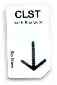 Biowave Chipcard CLST nach Baklayan