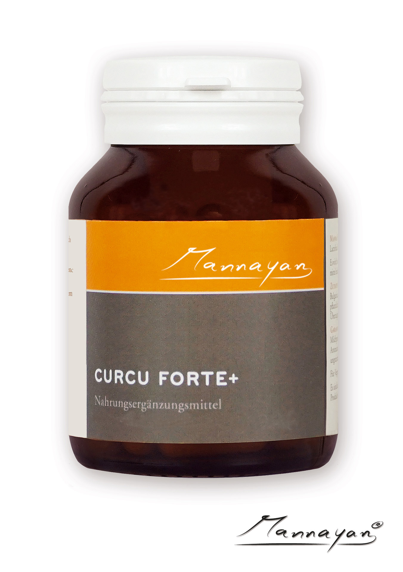 Mannayan CURCU FORTE + (60 kapsułek) Curcu Forte+ von Mannayan