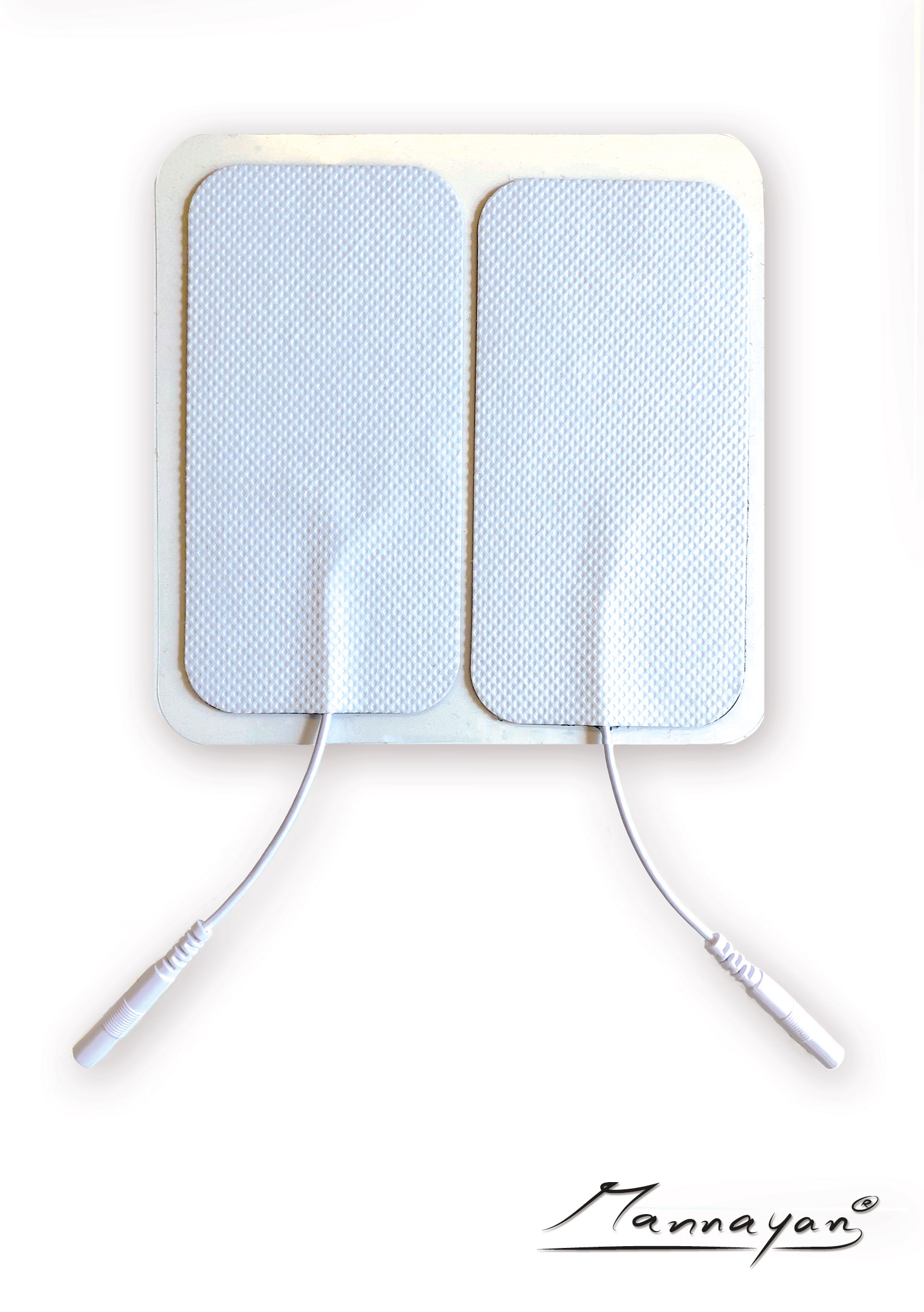 Klebeelektrode mit Anschlusskabel, 100mm x 50 mm