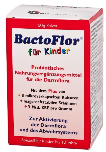 BactoFlor für Kinder (dla dzieci) BactoFlor für Kinder, Probiotisches Nahrungsergänzungsmittel  von Intercell
