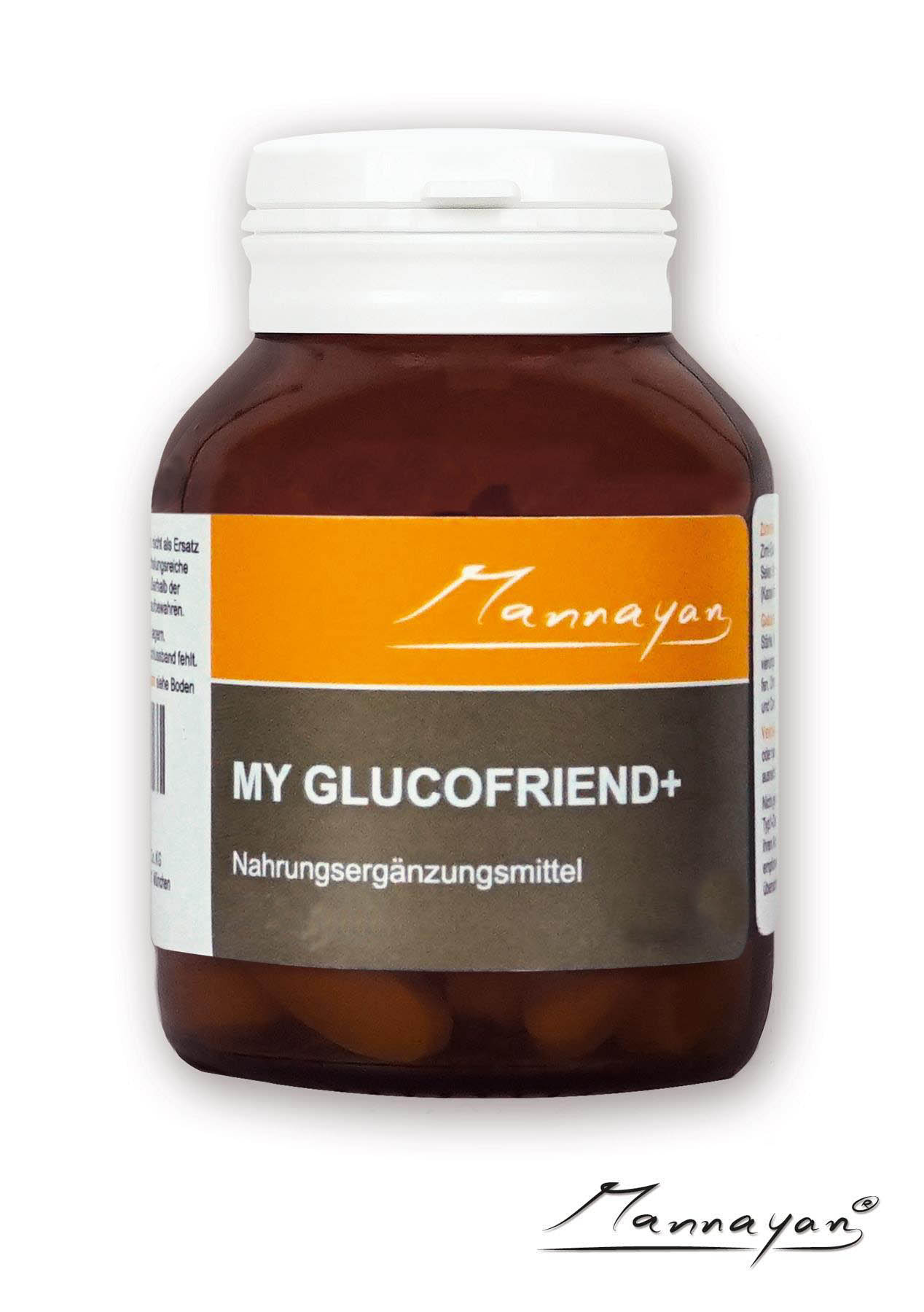 Mannayan My GLUCOFRIEND + (120 kapsułek) Mannayan My GLUCOFRIEND + (120 kapsułek)