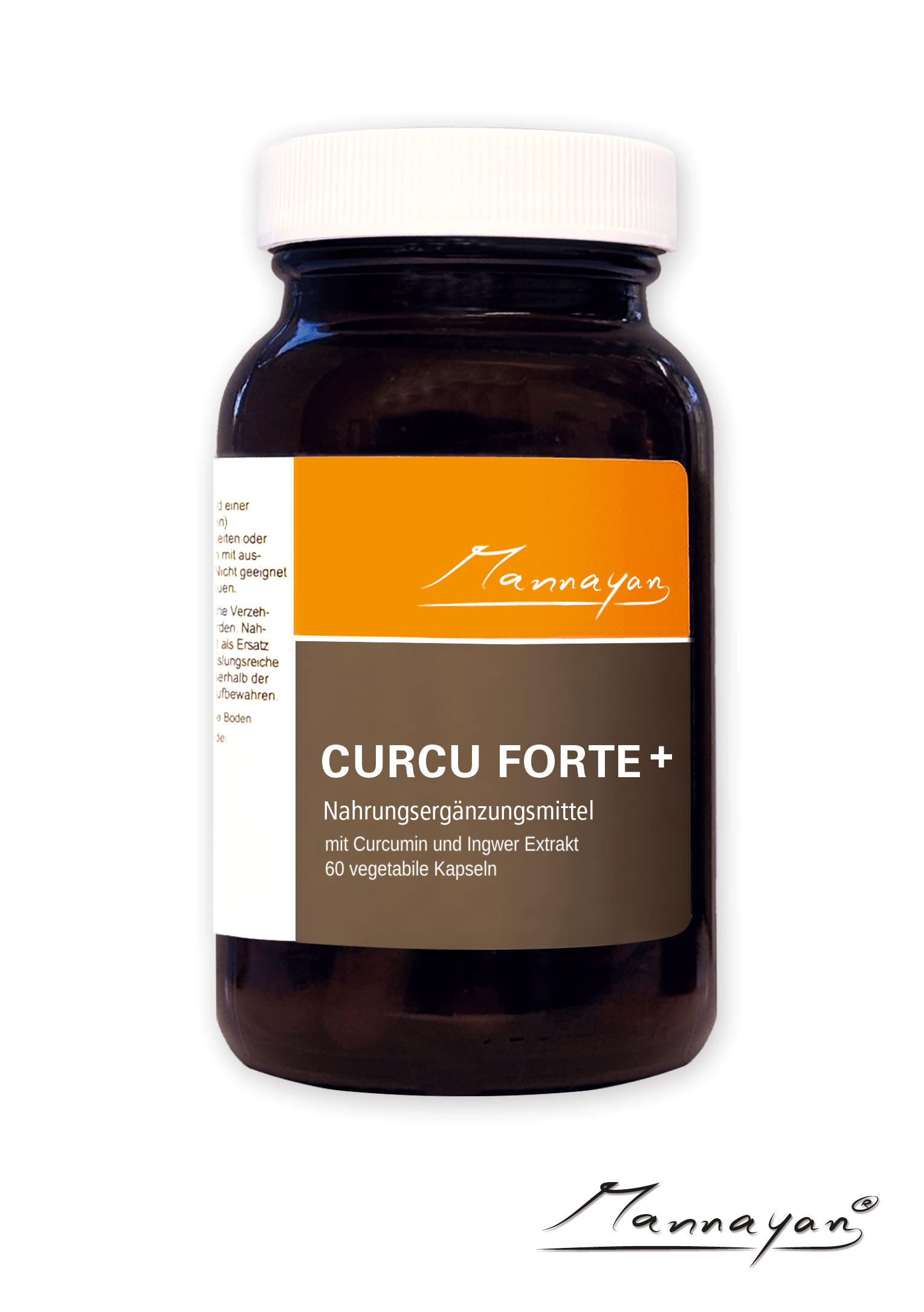 Mannayan CURCU FORTE + (60 kapsułek)