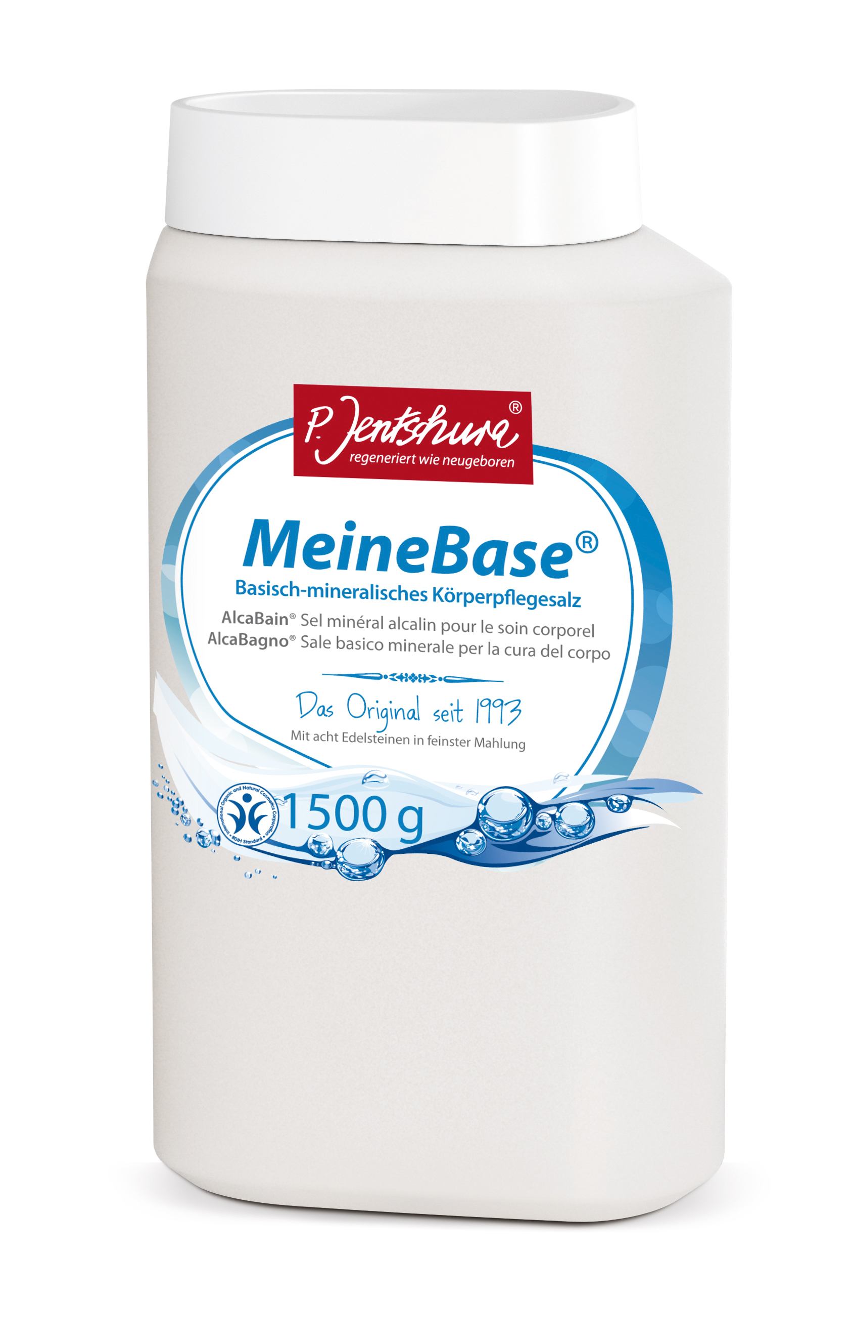 MeineBase Badesalz 1500 g (sól do kąpieli) MeineBase Badesalz von Jentschura