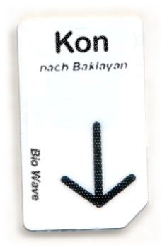 Biowave Chipcard KON nach Baklayan