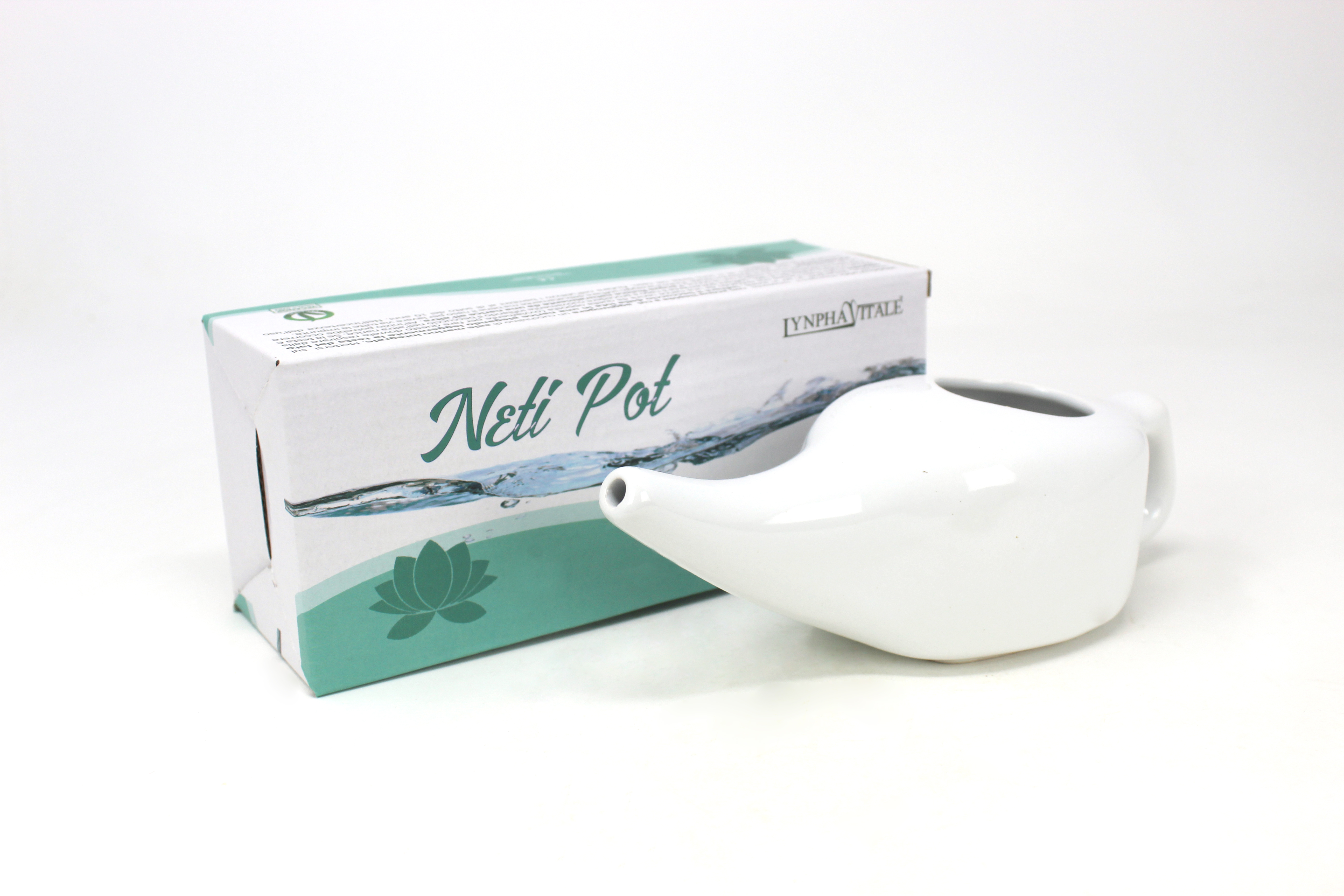 Ceramic Neti Pot nasal rinsing pot