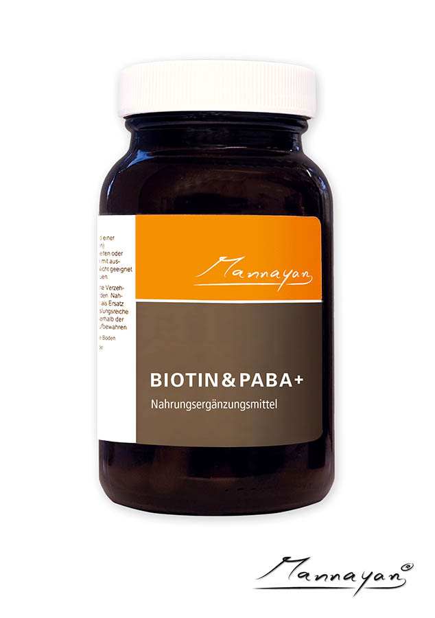 Mannayan Biotin & PABA+ (60 kapsułek)