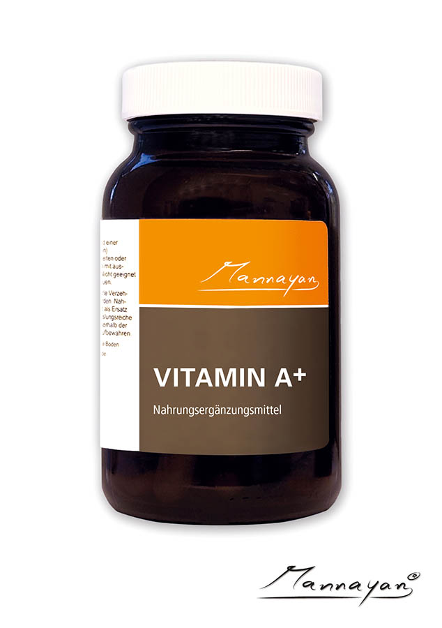 Mannayan VITAMIN A + (60 kapsułek)