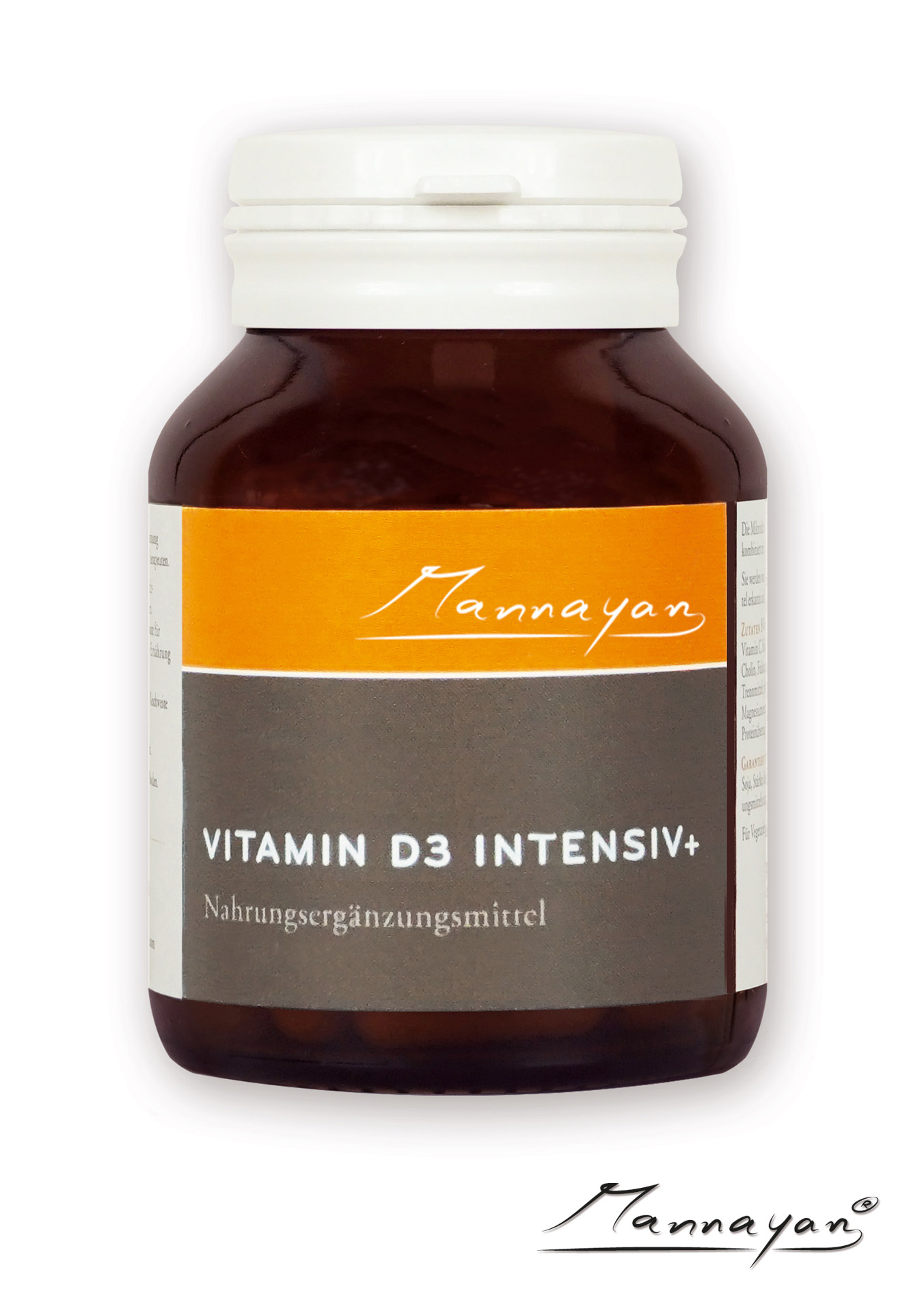 Mannayan VITAMIN D3 INTENSIV + (90 tabletek)