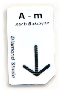 A-m Chipcard nach Baklayan für Diamond Shield