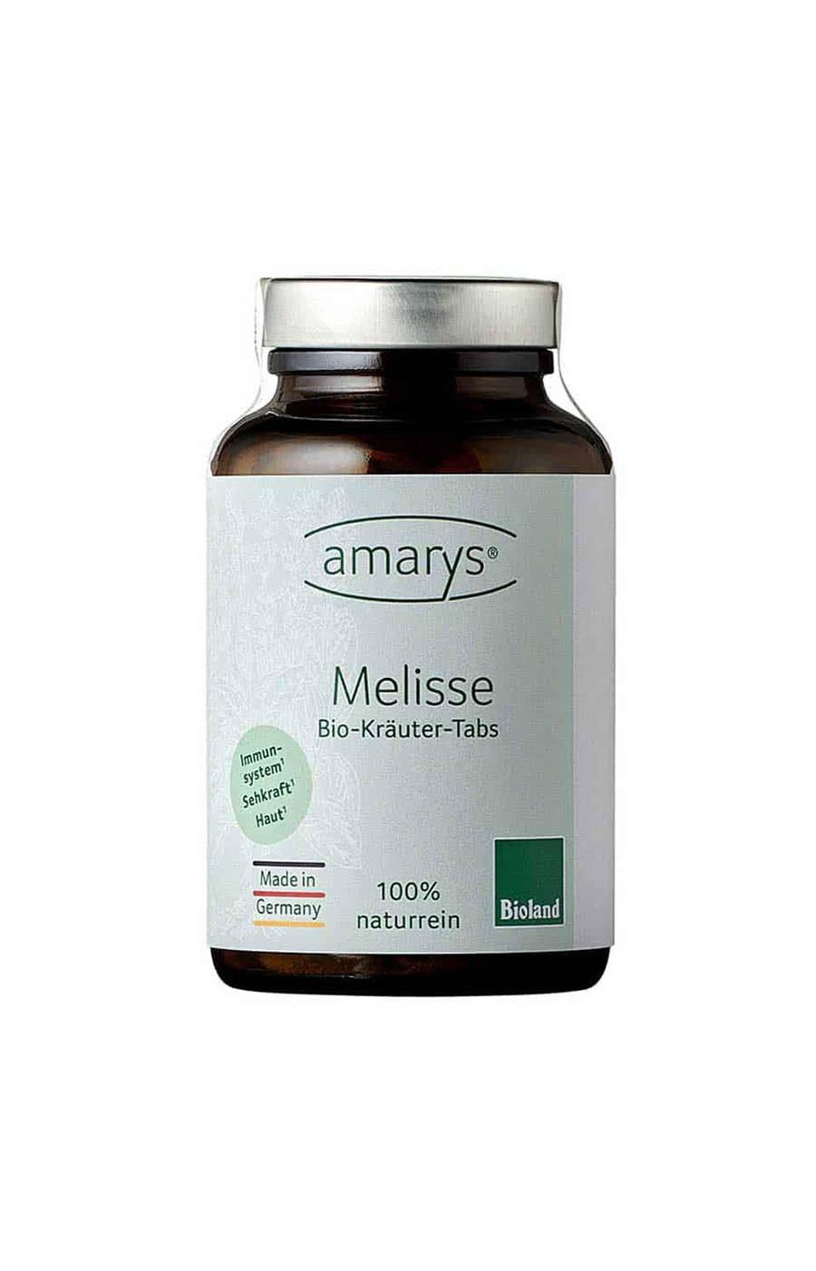 Melisse (melisa cytrynowa) 100 tabletek, organiczne tabletki ziołowe